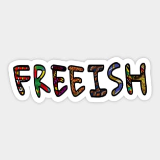 FREEISH - Front Sticker